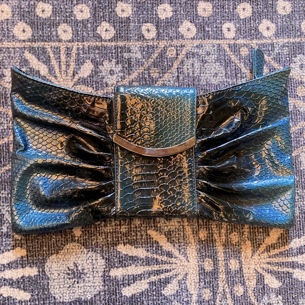 Ruched Clutch